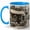 Blue, variant on Montmartre Patisserie 11oz Ceramic Mug, French Bakery Coffee Cup, Paris Cafe Street Gift