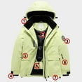 thumbnail image 6 of Shadoumai Snow Suit for Kids Girls Boys Pants 2 Piece Zip Up Jacket Sets Snowsuit Waterproof Windproof Winter Outdoor Overalls Snowboarding Ski Suits Warm Thermal Snowsuits For Cold Weather, 6 of 6