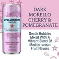thumbnail image 2 of S. Pellegrino Essenza Cherry & Pomegranate Flavored Sparkling Water, 11.15oz /8 Pack, Cardboard Box, 2 of 9
