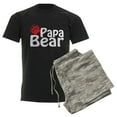 thumbnail image 6 of CafePress - Papa Bear Pajamas - Men's Dark Loose Fit Cotton Pajama Set, 6 of 7
