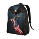 thumbnail image 2 of Disketp American Flag Mochila Unisex de Apertura Lateral Completa, Mochila para Laptop para Escuela, Trabajo y Viajes, 2 of 8
