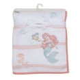 thumbnail image 5 of Bedtime Originals Disney Baby The Little Mermaid White Baby Blanket - Ariel, 5 of 8