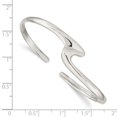 thumbnail image 2 of 925 Sterling Silver Cuff Bangle Bracelet, 2 of 6