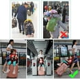 thumbnail image 2 of Suitcase Seat, Portable Children's Travel Suitcase Seat with Storage Bag, Ride on Suitcase, Luggage Seat, Ride on Suitcase Gray, 2 of 5