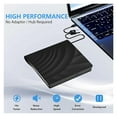 thumbnail image 6 of External Blu-Ray Optical Drive USB 3.0 Portable 3D Reader CD DVD Player Burner for Laptop ,Easy to Use, 6 of 6