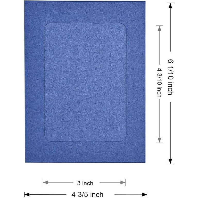 Monolike Paper Photo Frames 4x6 Inch Kraft 100 Pack - Fits 4x6 Pictu