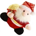 thumbnail image 2 of Muñeco de peluche navideño de Papá Noel Meskcv 18 cm, 2 of 5
