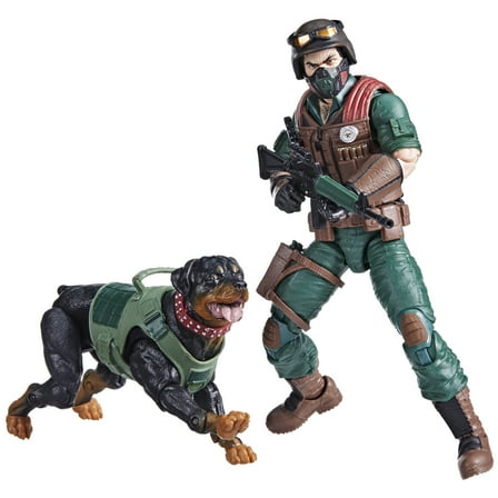 G.I. Joe Classified Series Mutt and Junkyard Collectible Action Figure, Plastic Multicolor, 0.86 lb