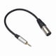 thumbnail image 1 of 3.5mm Stereo Jack Plug Audio Cable Microphone Audio Cable 0.3M, 1 of 5
