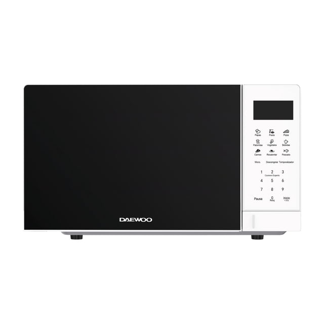 Horno de Microondas Daewoo 0.7 Pies Cúbicos Blanco Mod. DMM-0720WW