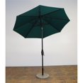 thumbnail image 1 of Parasol de Marché Premium 7,5 x 8 Pi à Nervures - Cadre Réglisse, Auvent Vert Forêt, 1 of 1