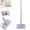 28in-p+ Cloth*10, variant on Clip-to-Grip Floor Mop, Snap Grip Mini Mop, Retractable Gap Cleaner Flat Mops with Locking Head & Sweeping Cloths, Long Handle Mopping Sweeper Stick for Floors (28in-W+ Cloth*10)