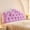 Purple, variant on Bed Backrest Cushion, TOUMENY Ergonomic Headboard Support Pillow, 100cm Soft Lumbar Reading Rest Cushion for Bedroom Bed, Purple