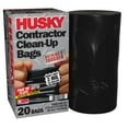 thumbnail image 3 of Husky 42 Gallon Heavy Duty 2 Mil Contractor Bags, 20 Bags, 3 of 8