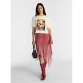 thumbnail image 2 of No Boundaries Blondie UK Tour Women's Graphic Boyfriend Tee, Sizes XXS-XXL, 2 of 5