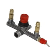 Air Compressor Pressure Valve Switch Control Manifold Regulator Gauges Tool
