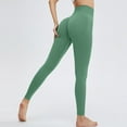 thumbnail image 2 of Ladies Outdoor New Seamless Peach Yoga Pants Pants Sports Tights Yoga Clothes Fitness Pants, 2 of 5
