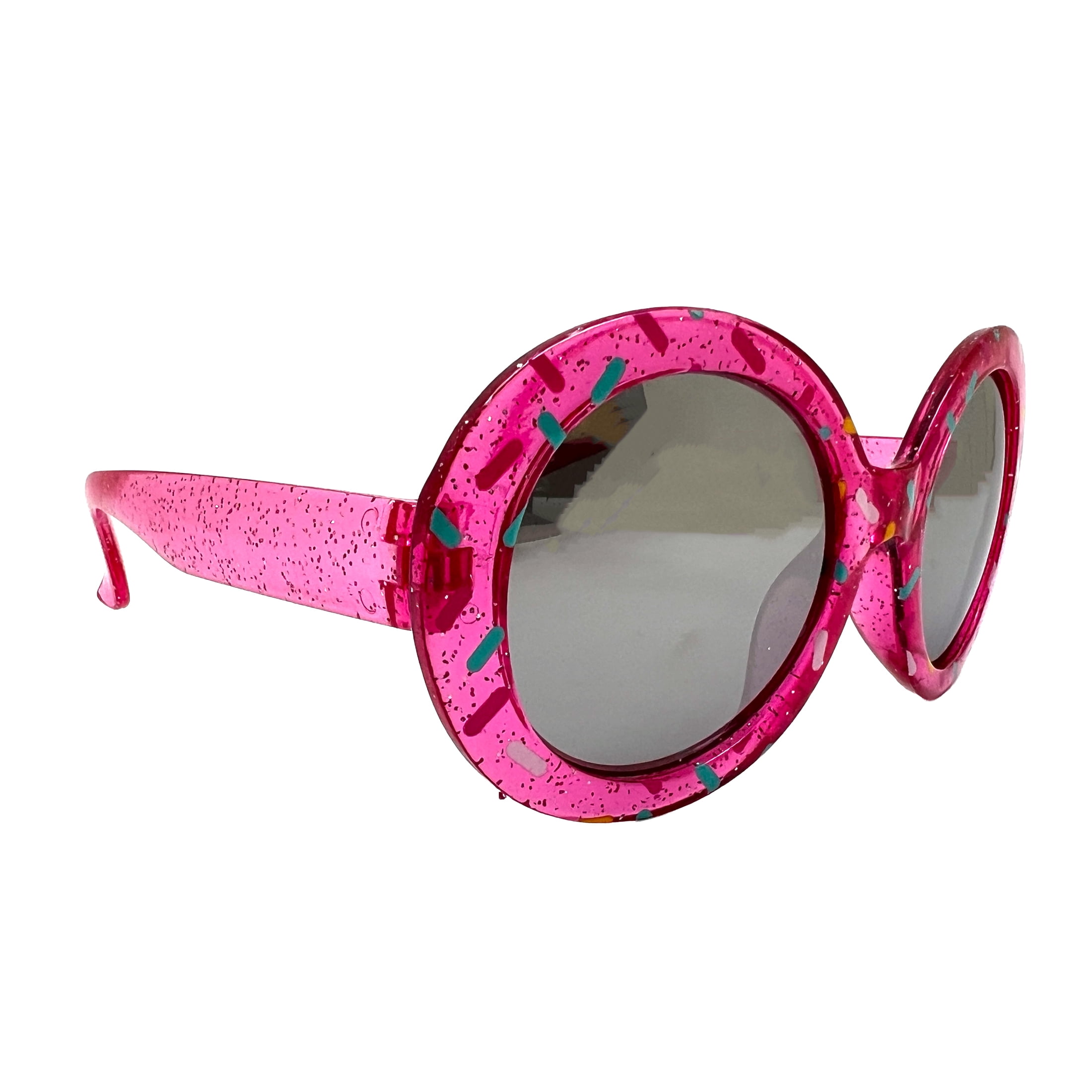 Pan Oceanic Fashion Donut Sunglasses and Hair Clips 5-Piece Set for Girls