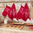 thumbnail image 6 of HEETLY 6-Piece Farmhouse Durable Polyester Cotton Microfiber Kitchen Linen Sets, 6 of 8