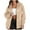 Khaki, variant on Women's 2025 Winter Fashion Clothes Oversized Shearling Fleece Long Coats Jackets Ndbuld Women's Solid Flip Collar Fall And Winter Long Sleeve Fashion Leather Jacket Coat Brown M