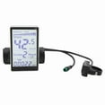 thumbnail image 3 of Pantalla LCD Para Bicicleta Eléctrica, Pantalla LCD Para Scooter Resistente Al Agua, Resistente Y Resistente Al Desgaste, De 5 Pines, 24 V, 36 V, 48 V, 60 V, Fácil De Instalar, 3 of 7