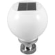thumbnail image 1 of Luces solares para vallas: Aplique solar de pared para exteriores - Lámparas LED redondas para decoración de patios y jardines, 1 of 5