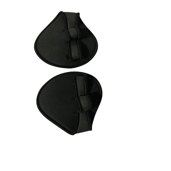 Weight lifting palm protector pads in Black by PUSH Athletics