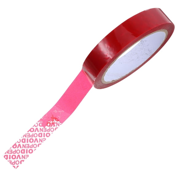 LABSERRON Red Tamper Proof Seals 1Set Tamper Evident Packaging Tape with Robust Adhesion for Business