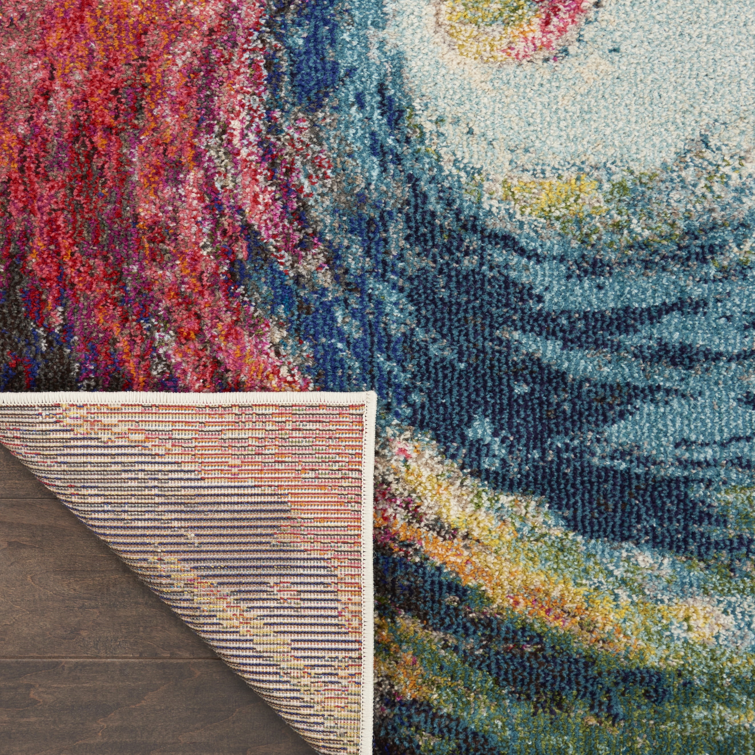 Nourison Celestial Abstract Wave 2'2" x 7'6" Area Rug, (2x8)