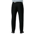 thumbnail image 3 of Big & Tall Haggar Premium Comfort Expandable-Waist Classic-Fit Stretch Flat-Front Dress Pants Black, 3 of 6