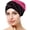 Hot Pink, variant on Womens Slouchy Turban Beanie Hats Comfy Cancer Chemo Sleep Bonnet Hats Baggy Stretch Hair Wrap Cap Headwear with Rhinestone