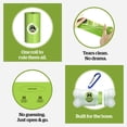 thumbnail image 2 of Pogi's Compostable Poop Bags â Leak-Proof, Extra-Large, Plant-Based, Home Compostable â 32 Rolls (480 Bags), 2 of 7