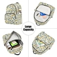 thumbnail image 5 of FORMRS Mini Backpack Purse for Women Travel Daypack Casual Shoulder Bag, Autumn Greenery, 5 of 7