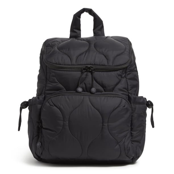 Mochila ligera Vera Bradley de nailon negro 13 pulgadas