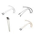 thumbnail image 7 of 2Pcs Glasses Chain Anti-fall Metallic Anti-slip High Gloss Anti-lost Fashion Jewelry Elegant Eyeglasses Holder Strap Daily Life Supply, 7 of 7