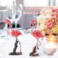 thumbnail image 2 of 2 piezas de adornos de flamencos, modelos de decoraciones, sala estética, banquete al aire libre Goblincore, 2 of 6