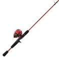 thumbnail image 3 of (10 pack) Zebco Slingshot Spincast Fishing Rod and Reel Combo, 5-foot 6-inch 2-Piece Fishing Pole, Size 30 Reel, Right-Hand Retrieve, Red, 3 of 7