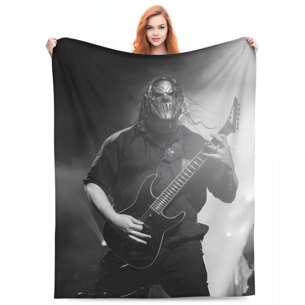 Manta de Halloween de franela suave con diseño de Slipknot, para la oficina, para la siesta, para el aire acondicionado, regalo decorativo, tapiz, manta de juego para niños, manta ligera para picnic,