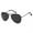Black, variant on BlackTinted Aviator Sunglasses for Men Women Vintage Sports Metal Gradient