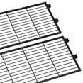 thumbnail image 4 of Pemberly Row Shelf Deluxe Metal Extension Set of Two in Black Finish, 4 of 10