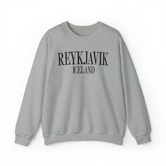 Reykjavik Iceland Sweatshirt, Gifts, Crewneck
