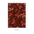 thumbnail image 5 of Riverbay Furniture 5' x 7' Transitional Hand Tufted Rug in Garnet and Orange, 5 of 5
