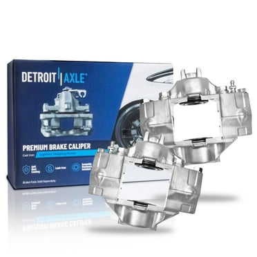 Detroit Axle - Rear 2pc Brake Calipers for 2006-2007 Subaru Impreza, 2 Disc Brake Calipers Replacement
