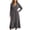 Gray, variant on Yievot Robes for Women Long Sleeve Bathrobe with Pocket Long Ribbed Knit Soft Robes