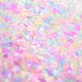 thumbnail image 4 of U8MO 45 Gram Crushed Irregular Glass Crystal Thnin Chips Craft Nail Art + Storag Box-Deep Pink, 4 of 9