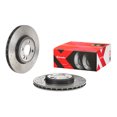 thumbnail image 1 of Brembo Rotor de Frein 09A0473XC02 Xtra; Ventilé Croisé; Design en une Pièce; Motif de Boulon de Roue 4 x 100 Millimètres; Chapeau de 150 Millimètres de Diamètre Intérieur, 1 of 2