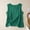 C_Green, variant on XPMWRP Women's Sleeveless Crew Neck Linen Tank Top Side Split Casual Loose Fit Flowy Blouse for Summer Daily Wear Vacation Pink XXL