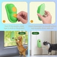 thumbnail image 3 of 2 Cat Toys Self-Grooming Cat Brush, Kitty Kitten Scratcher Self Groomer Catnip Toys for Indoor Cats, Chew Toys Wall Corner Brushes Edible Wall Treats, Pink, 3 of 7