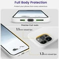 thumbnail image 4 of Entronix Silicone Case Designed for Apple iPhone 16 Pro Max Liquid Silicone Case, Shockproof Slim Case Built for Apple iPhone 16 Pro Max, White, 4 of 5