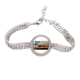 thumbnail image 1 of Pescador Pulsera de tobillera de cadena de tenis, joyería de diamantes, 1 of 3